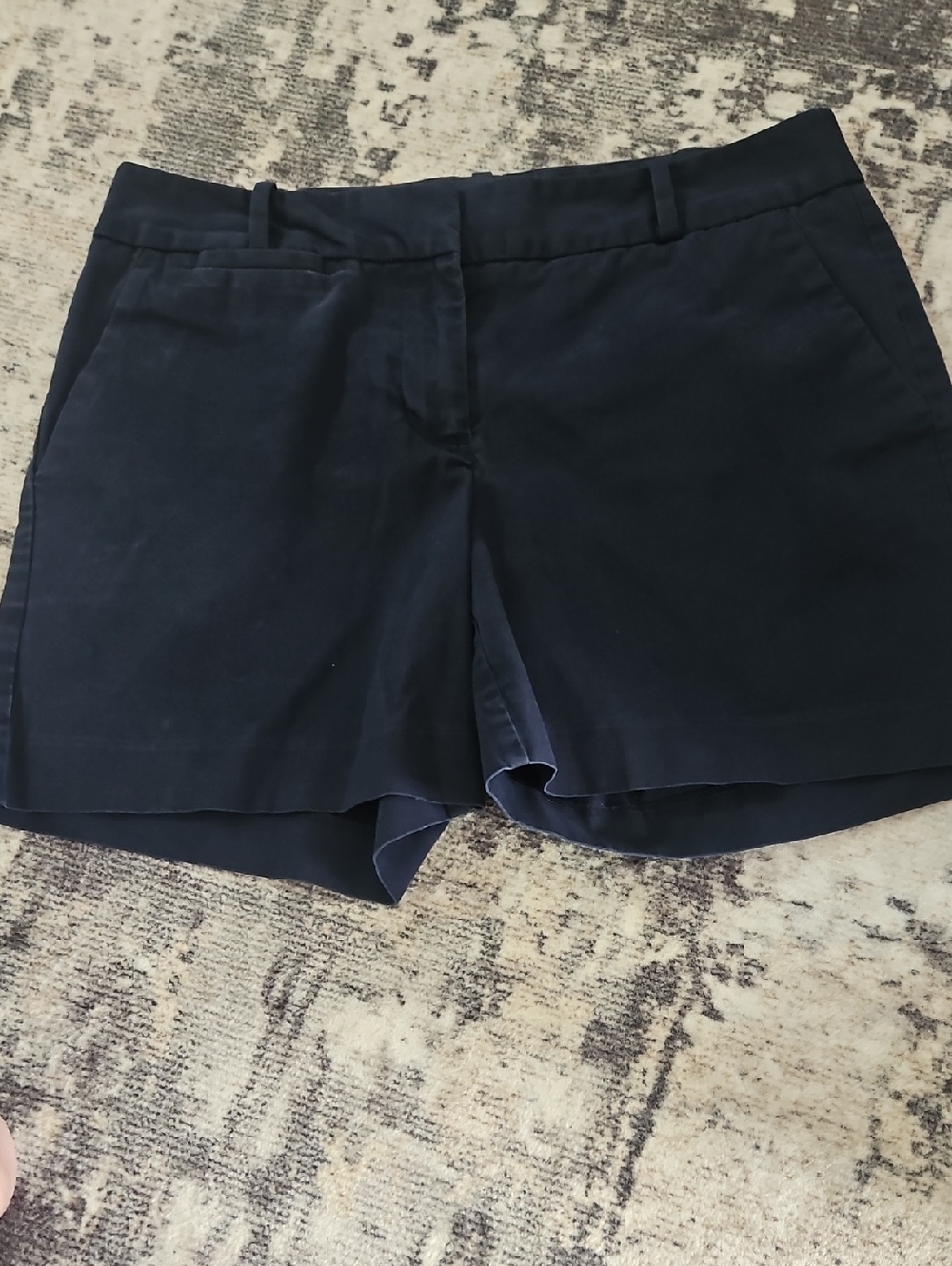 Talbots Classic Navy Womens Tailored Shorts, Size 6P